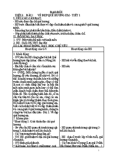 Kế hoạch bài dạy môn Đạo đức Lớp 2 Sách KNTT - Chương trình cả năm